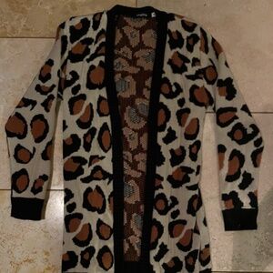 NaaNaa Leopard Cardigan